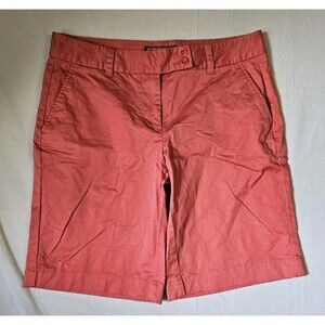VINEYARD VINES Shorts Women's Size 6 Salmon Red Pink Chino Pockets
